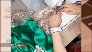 Обработка швов в изделиях из сетки и прозрачных тканей. Шьем новогоднее платье. / Платье с сеткой