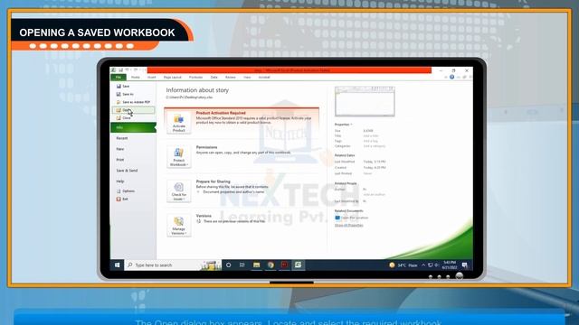 Book 7 Lesson 5 Introduction To MS Excel 2010 mp4 12 смотреть онлайн