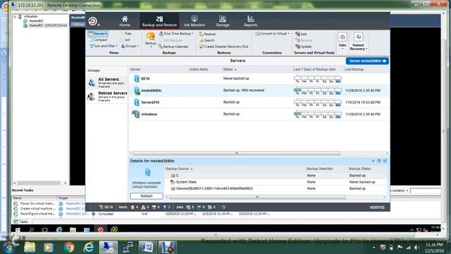 Veritas Backup Exec -Instant Recovery(How to Instantly Recover VMs in ESXI?) смотреть онлайн