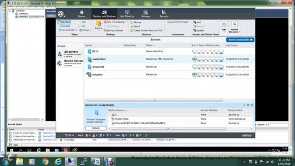 Veritas Backup Exec -Instant Recovery(How to Instantly Recover VMs in ESXI?)