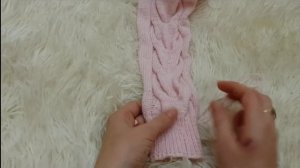 Свитер с косами и открытыми плечами, мастер-класс по вязанию спицами