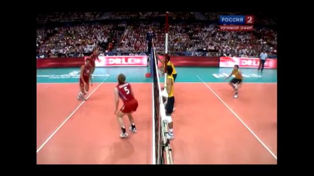 Нарезка повторов.Slow motion.Волейбол.Мировая лига 2011.Финал.Бразилия-Россия смотреть онлайн