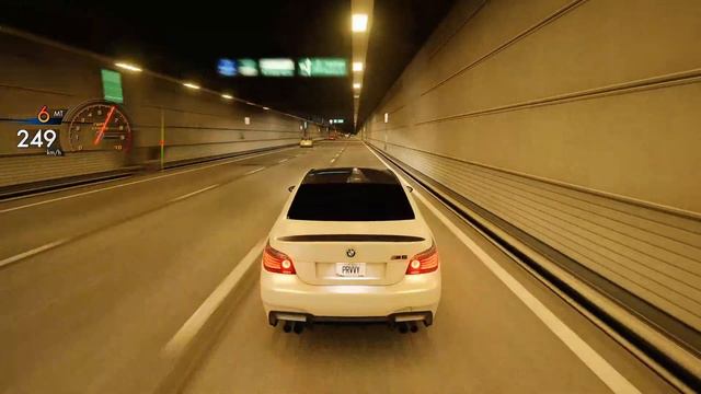 Assetto Corsa | Night drive with a BMW M5 E60 800+ hp! смотреть онлайн