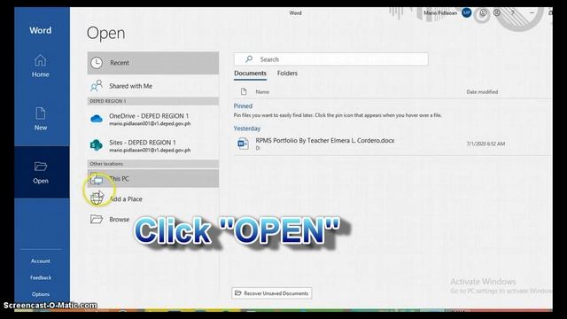 Part 2: How to Activate and Set Office 365 a Default MS Office смотреть онлайн