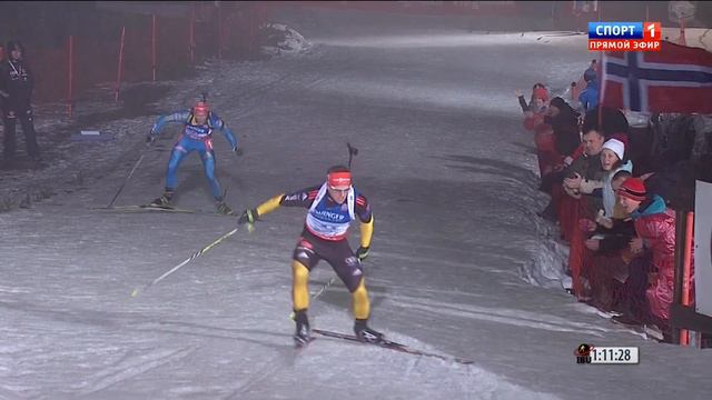 Biathlon World Cup 2012-13 Oberhof - Men Relay Leg 4 (Emil Hegle Svendsen vs. Dmitri Malyshko) смотреть онлайн