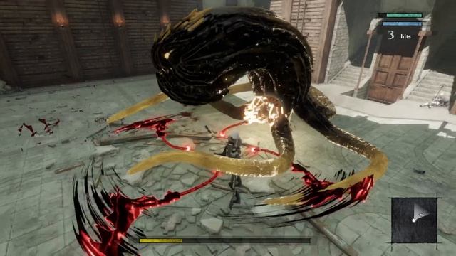 Nier Replicant - Route A 3470 Library: Strike The Final Blow Against Jack of Hearts Shade Gameplay смотреть онлайн
