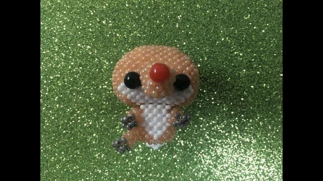 Амигуруми олень из бисера смотреть онлайн