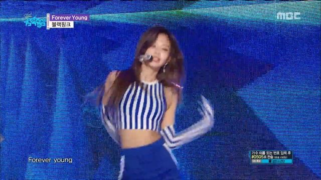 [Comeback Stage] BLACKPINK - FOREVER YOUNG , 블랙핑크 -  FOREVER YOUNG  Show Music Core 20180616