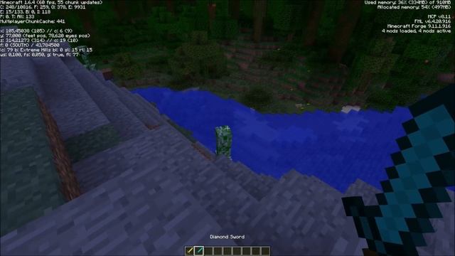Nvidia GeForce GTX 760 Minecraft 1.6.4 Shader Test смотреть онлайн
