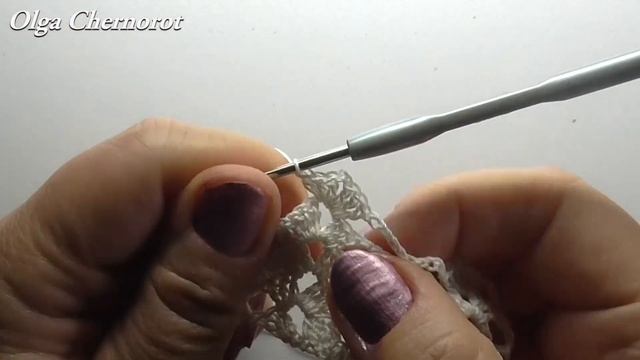 Красивая Простая Кайма Крючком смотреть онлайн