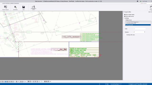 Tekla Structures 2021 - Drawing Specific Layouts смотреть онлайн