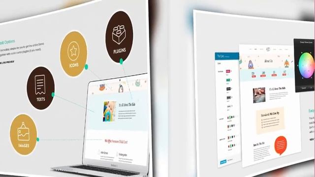 Kids WordPress Template For Kids Care, Primary School, Playgroups + Download смотреть онлайн