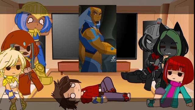 Реакция Египтуса на ТикТок [+Зюжет в начале]  #egoхos #gachaclub #undertale