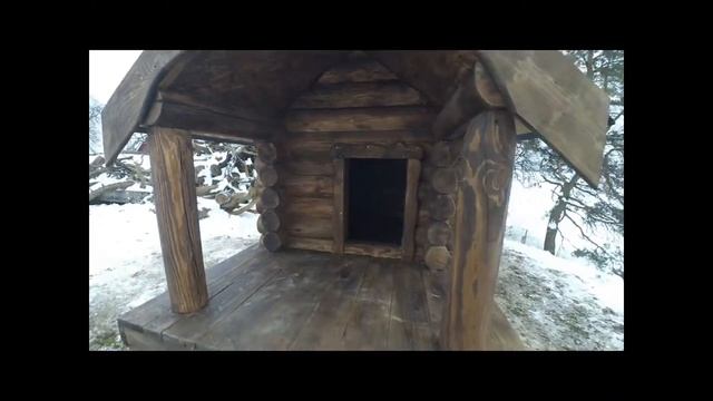 Будка из бревна смотреть онлайн