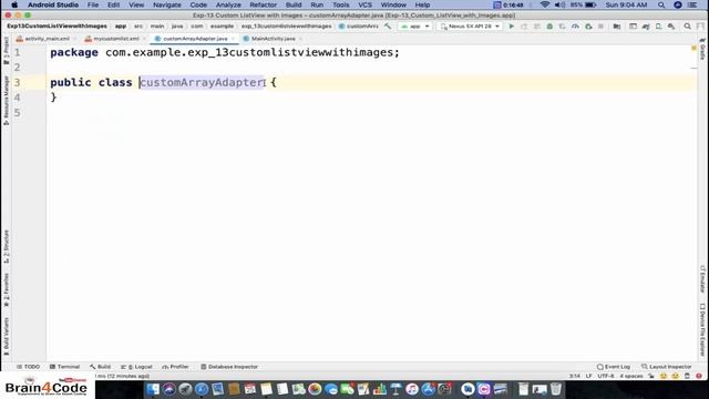 Step By Step Create ListView with Custom ArrayAdapter in Swift 5 XCode | Hindi | Android with Java смотреть онлайн