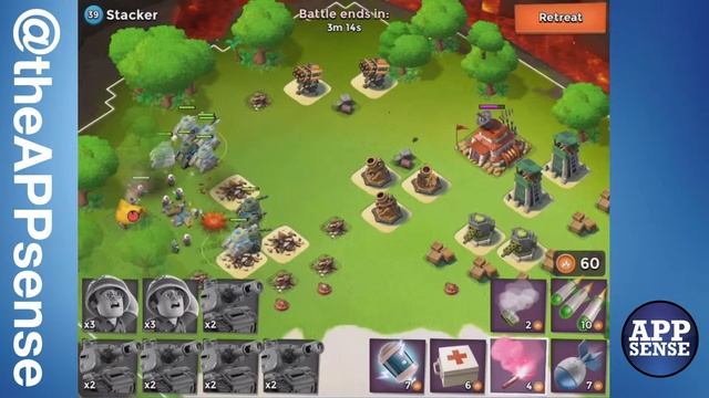 Stacker (39) Single Player Island - Boom Beach Walkthrough смотреть онлайн