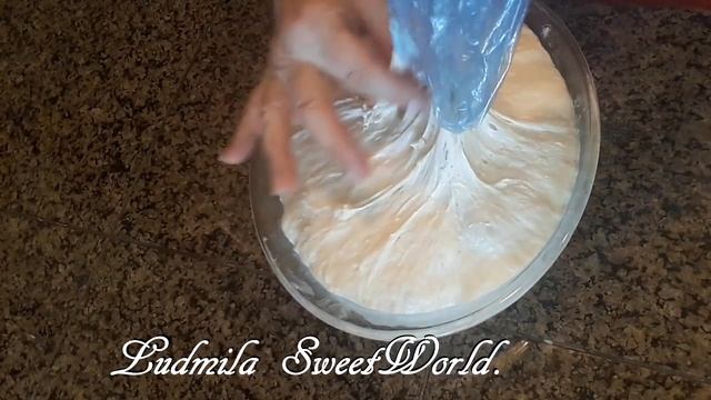 Чиабатта (Чабатта, Ciabatta) на хлебной закваске. Рецепт - проще некуда! смотреть онлайн