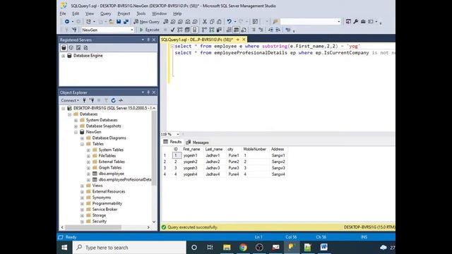 SQL Part 4 : where Gropu by and Having Clause смотреть онлайн