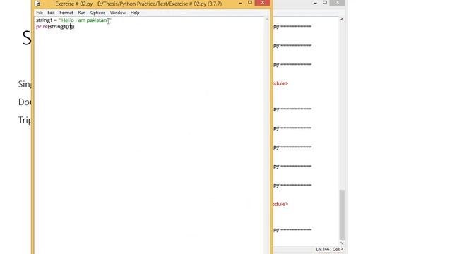 String Manipulation in Python [UR] Module 1 Lecture 14 ZE - 208 смотреть онлайн