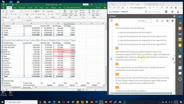 CS103 Excel Ch02 Practice смотреть онлайн