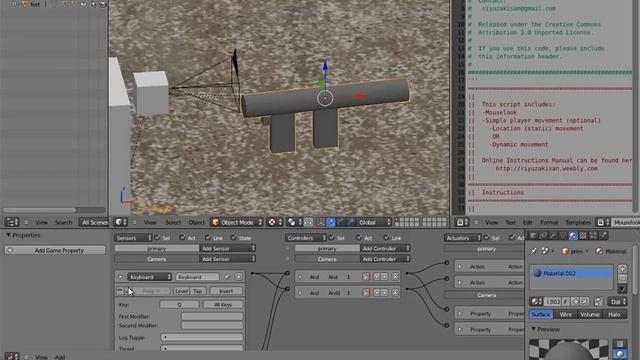 how to change weapons in the blender game engine including all bug fixes No python смотреть онлайн