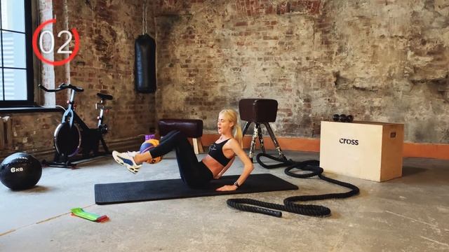 Ваш пресс будет гореть! Многофункциональная тренировка на пресс с мячом. Качаем кубики. смотреть онлайн