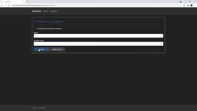 ASP.NET Core Razor Pages для .NET 6. Демонстрация работы учебного проекта. смотреть онлайн