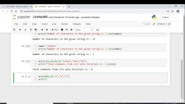 98 Python String len method смотреть онлайн
