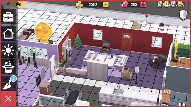 Home Street - How to Buy a Pet/Santa Claus/Christmas Decorating - Gameplay Part 13 - iOS смотреть онлайн