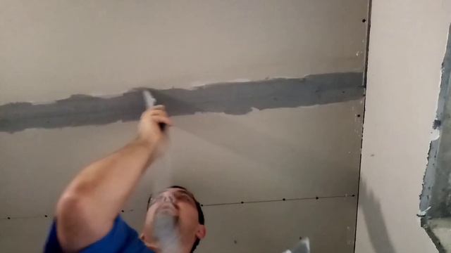 Заделка швов на потолке из гипсокартона смотреть онлайн