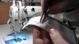 Настройка длины стежка на промышленной прямострочной машине