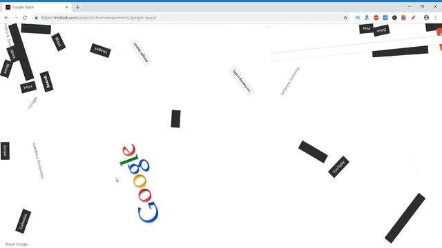 Google Tricks (Google Gravity, Google Underwater, Google Sphere, Google Zipper, Zerg Rush)