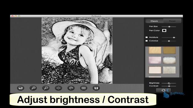 How to Create Photo Pencil Sketch with PicSketch смотреть онлайн