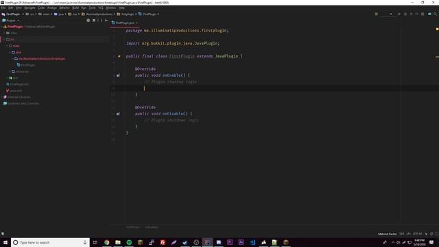 Spigot Plugin Development - 1 - Your First Plugin ?