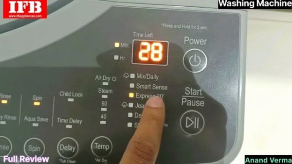 IFB Full Automatic Top Load Washing Machine Demo Video Hindi || Ifb top load washing machine revie