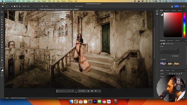 Generative Fill Crazy AI Feature Photoshop BETA смотреть онлайн