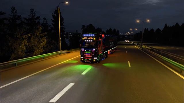 Euro Truck Simulator 2 Led Light Mod Game Play  ||  2022 || LED MOD ||  #Ets2Mods