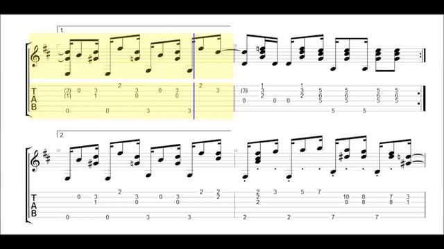 Fingerstyle Guitar - Chega de Saudade (From Bossa Nova Collection Nr.2) смотреть онлайн