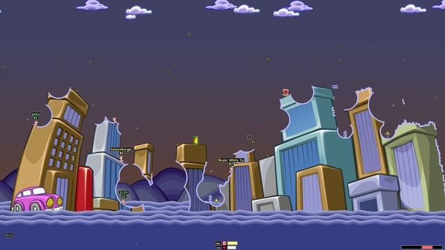 ПРОФЕССИОНАЛЫ ИГРАЮТ В Worms Armageddon смотреть онлайн