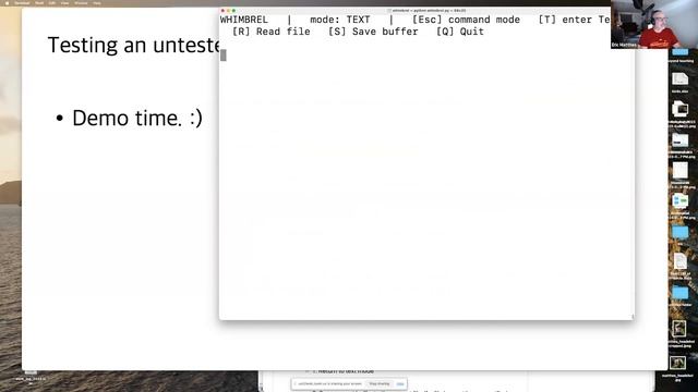 Sleep Better By Writing Python Tests with Eric Matthes смотреть онлайн