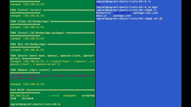 CSC 510 - Ansible Playbook Demo смотреть онлайн