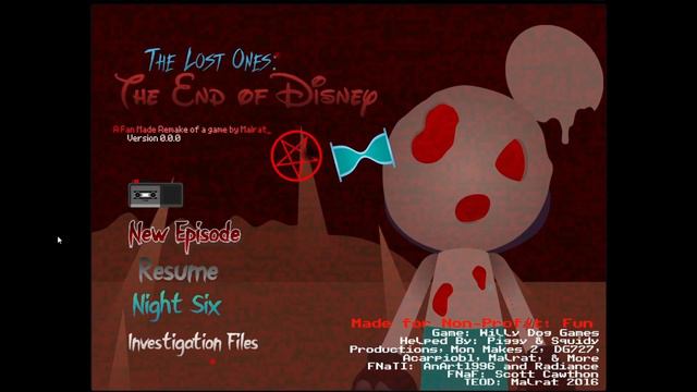 The Lost Ones: The End of Disney old menu (Sneak peaks on animations for the newer one) смотреть онлайн