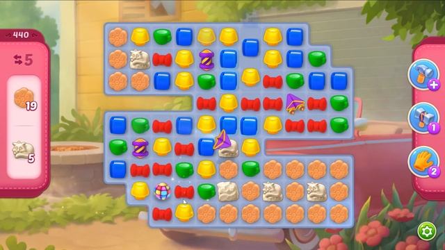 Homescapes level 440 - 14 Moves - No Boosters смотреть онлайн