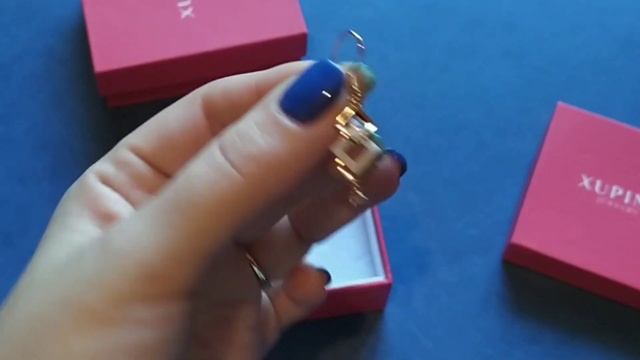 Распаковка бижутерия с AliExpress. Xuping.
