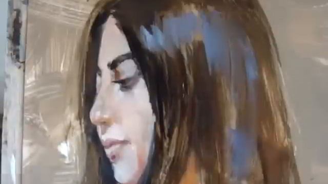 How to paint a portrait with oil. Чингиз Абассов. Портрет маслом http://abassovart.com/en/ смотреть онлайн
