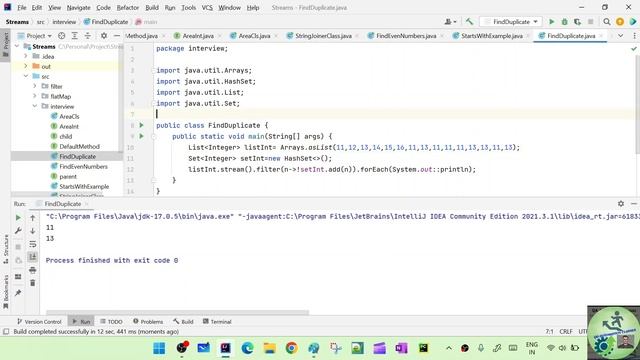 Java 8 Interview Questions|Find Duplicate element from List смотреть онлайн