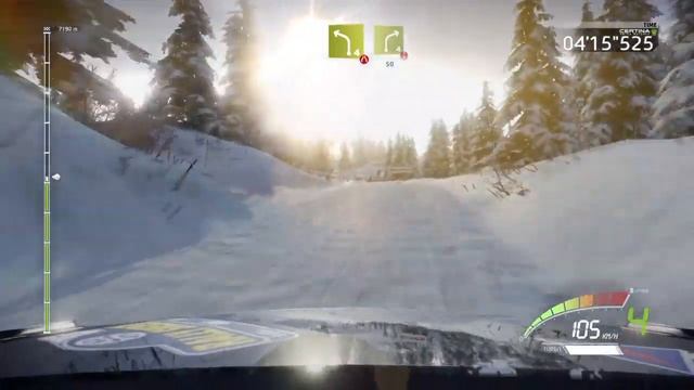 WRC 7 FIA World Rally Championship_good run hood view смотреть онлайн