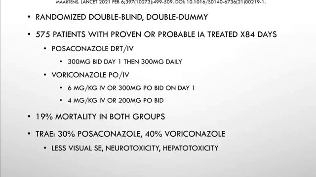 Antifungals and Antivirals in Cancer Patients -- Rod Quilitz, PharmD смотреть онлайн