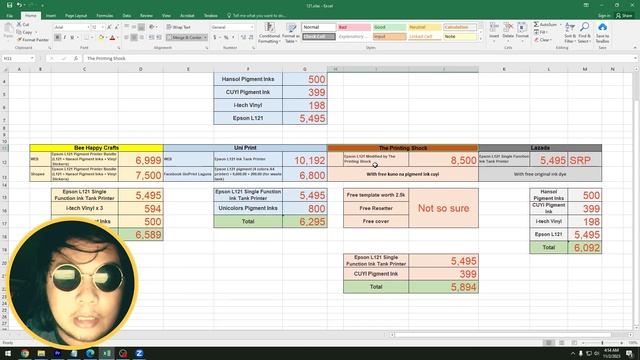 PRINTER NI THE PRINTING SHOCK EPSON 121 GOLD NGA BA ANG PRINTER HEAD? | PRICE ANALYSIS (NO.166) смотреть онлайн