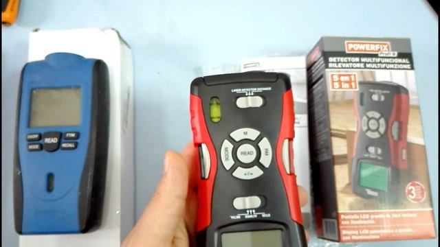 TELEMETRO Rilevatore Multifunzione Powerfix Profi distanza metalli cavi tubi смотреть онлайн